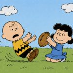 Summer Tease, Then Lucy Pulls Back The Football