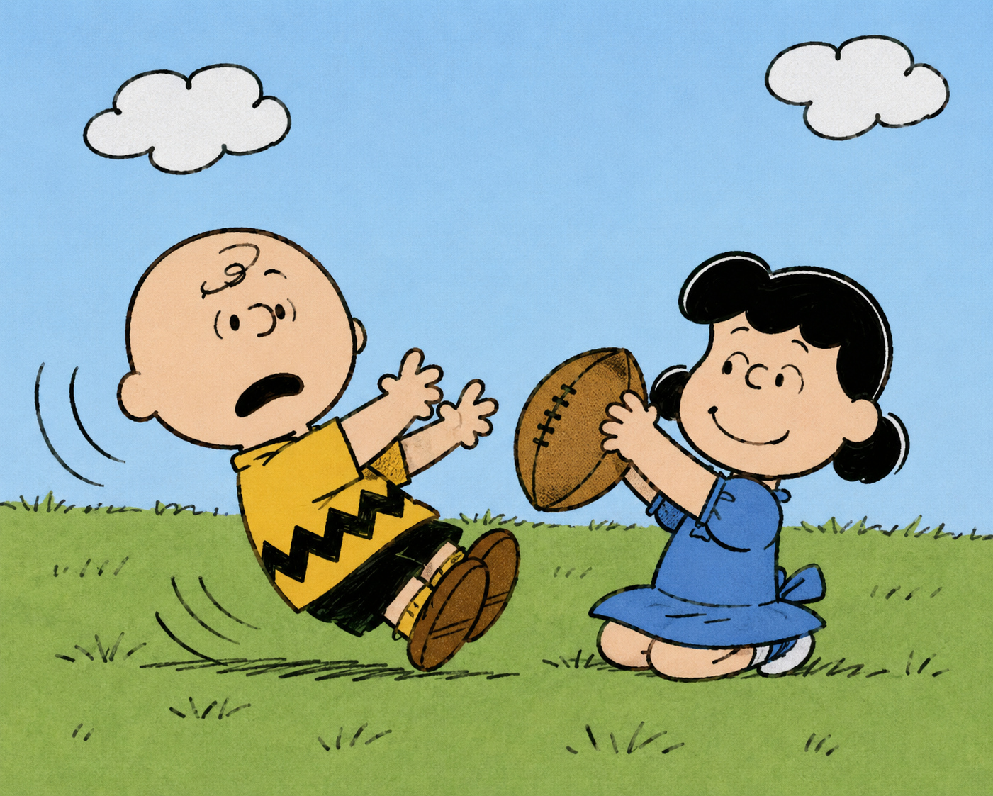Read more about the article Summer Tease, Then Lucy Pulls Back The Football