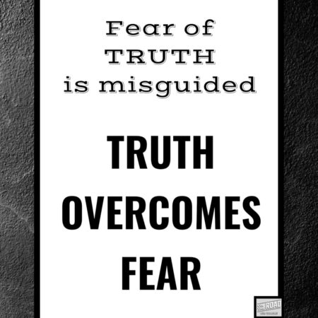 Fear Of Truth – Inspirational Message Printable Digital Download, 5×7, 8×10, 11×14, 16×20, JPG, PNG, PDF